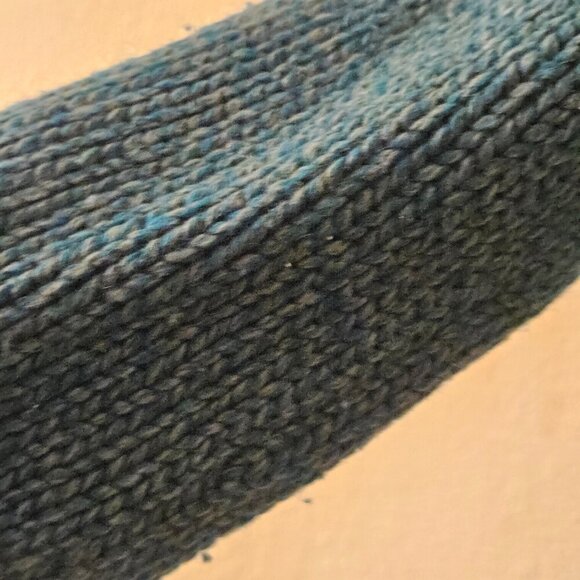 Sonoma blue long line cardigan Brown buttons winter wear pockets warm wool M - Picture 10 of 15